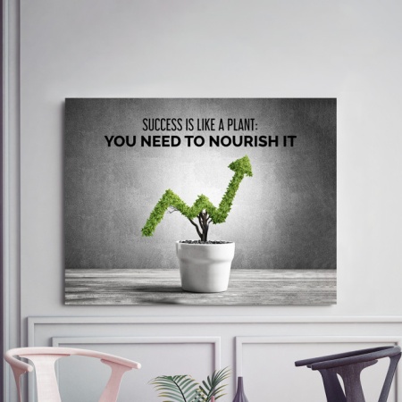 Tablou Motivational - Success Is Like A Plant - Img 3