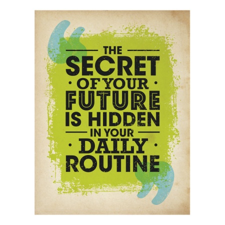 Tablou Motivational - The Secret Of Your Future - Img 3