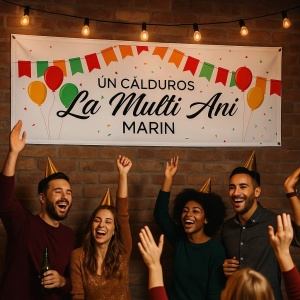 Banner personalizat - un calduros La Multi Ani - Img 6