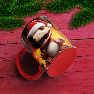 Cana De Craciun - Baby Dino with Presents - Img 3