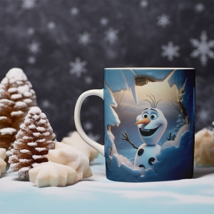 Cana De Craciun - Funny Olaf with Ice - Img 3