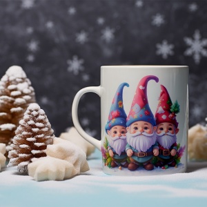 Cana De Craciun - Happy Gnomes - Img 2