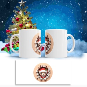 Cana De Craciun - Santa Baby Reindeer - Img 2