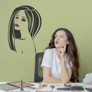 Make-up (beautiful lady)
