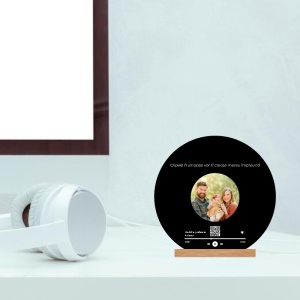 Placheta rotunda Cu Poza, Mesaj Text Si Melodia Voastra - Spotify - Img 5