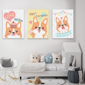 Set Tablouri Copii - Corgi - Img 3