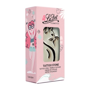Ștampilă ceramică tatuaje temporare LaDot Cosmetics, M – Pisică - Img 3