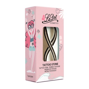 Ștampilă ceramică tatuaje temporare LaDot Cosmetics, M – Simbol infinit - Img 4