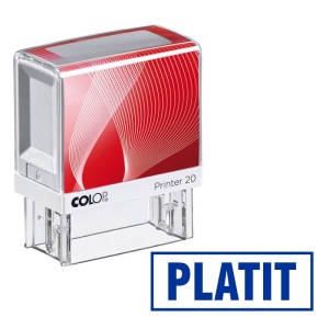 Stampila model PLATIT