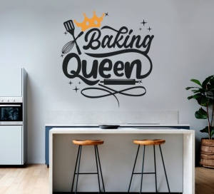 Sticker Bucatarie - Baking queen - Img 3