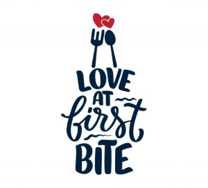 Sticker Bucatarie - Love at first bite - Img 2