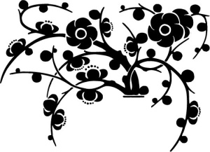 Sticker De Perete Buchet De Flori - Img 2