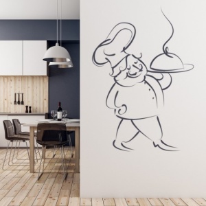Sticker De Perete Chef Kitchen