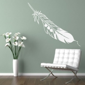 Sticker De Perete Delicate Feather - Img 2