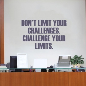 Sticker De Perete Don't Limit Your Challenges - Img 6