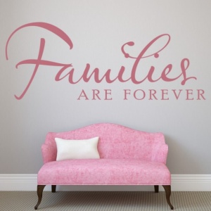 Sticker De Perete Families Are Forever - Img 2