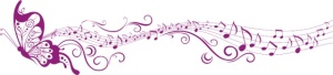 Sticker De Perete Fluture Muzical - Img 3