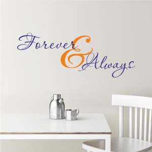 Sticker De Perete Forever & Always