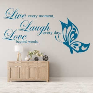 Sticker De Perete Live Laugh Love - Img 2