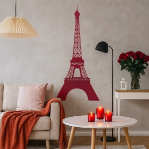 Sticker De Perete Paris Landmark Eiffel Tower