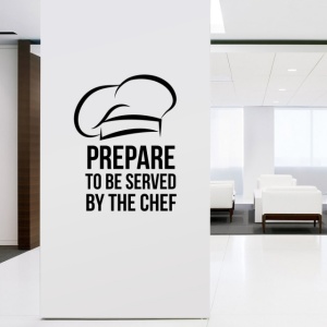 Sticker De Perete Prepare To Be Served By The Chef - Img 3