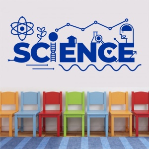 Sticker de Perete Science Teacher Classroom