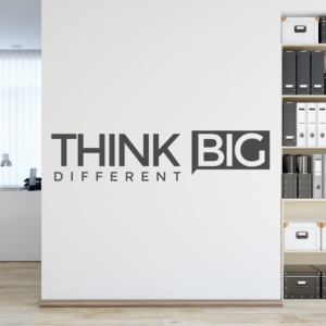 Sticker De Perete Think Big Different - Img 6