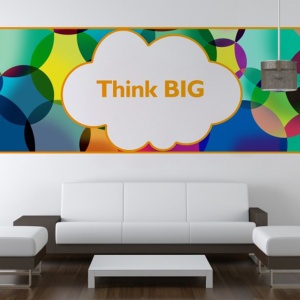 Sticker De Perete Think Big