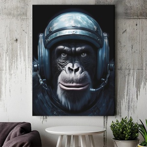 Tablou Animale Fantastice - Astro Monkey