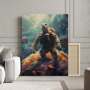 Tablou Animale Fantastice - Astro Tortoise - Img 2
