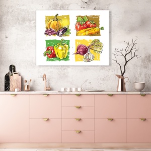 Tablou Bucatarie - 4 Combinatii