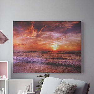 Tablou Canvas Apus Violet