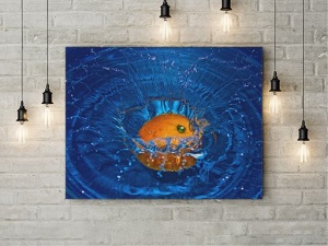 Tablou Canvas Blue Splash - Img 3