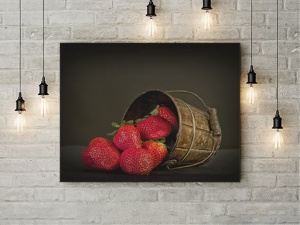Tablou Canvas Caldarusa Cu Capsuni - Img 3