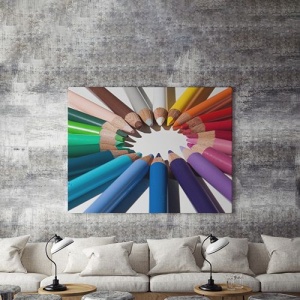 Tablou Canvas Colorful Meeting - Img 4