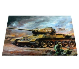 Tablou Canvas Efect Pictura - Tanc - Img 5