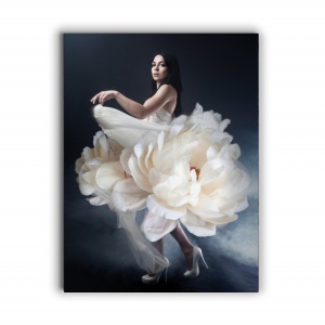 Tablou Canvas Flower Dress - Img 3