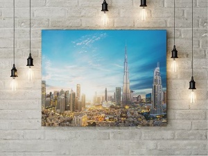 Tablou Canvas Futuristic Dubai - Img 3