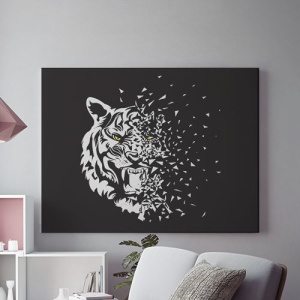 Tablou Canvas Glass Tiger