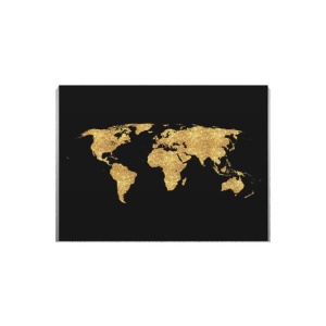 Tablou Canvas Glowing Map - Img 2