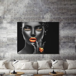 Tablou Canvas Golden Passion - Img 4