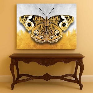 Tablou Canvas - Golden Royal Butterfly - Img 3