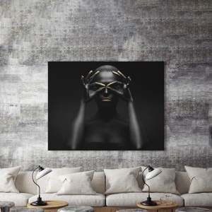 Tablou Canvas Golden Tribal 1 - Img 4