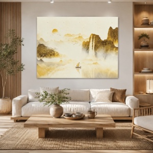 Tablou Canvas Golden Valley