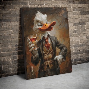 Tablou Canvas Inspirațional - Business Talk (Scrooge McDuck) - Img 3