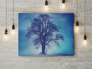 Tablou Canvas Magical Snow - Img 3