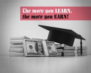 Tablou Canvas Motivational - The More You Learn - Img 3