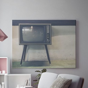 Tablou Canvas Old Tv Set