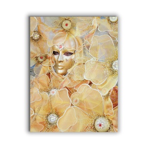 Tablou Canvas Venice Golden Lady - Img 3