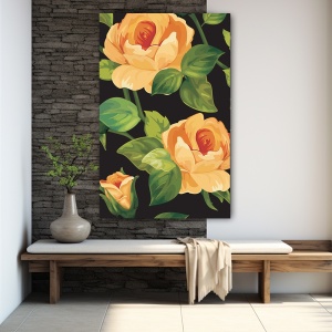 Tablou canvas - Yellow Roses (Floral 171) - Img 4